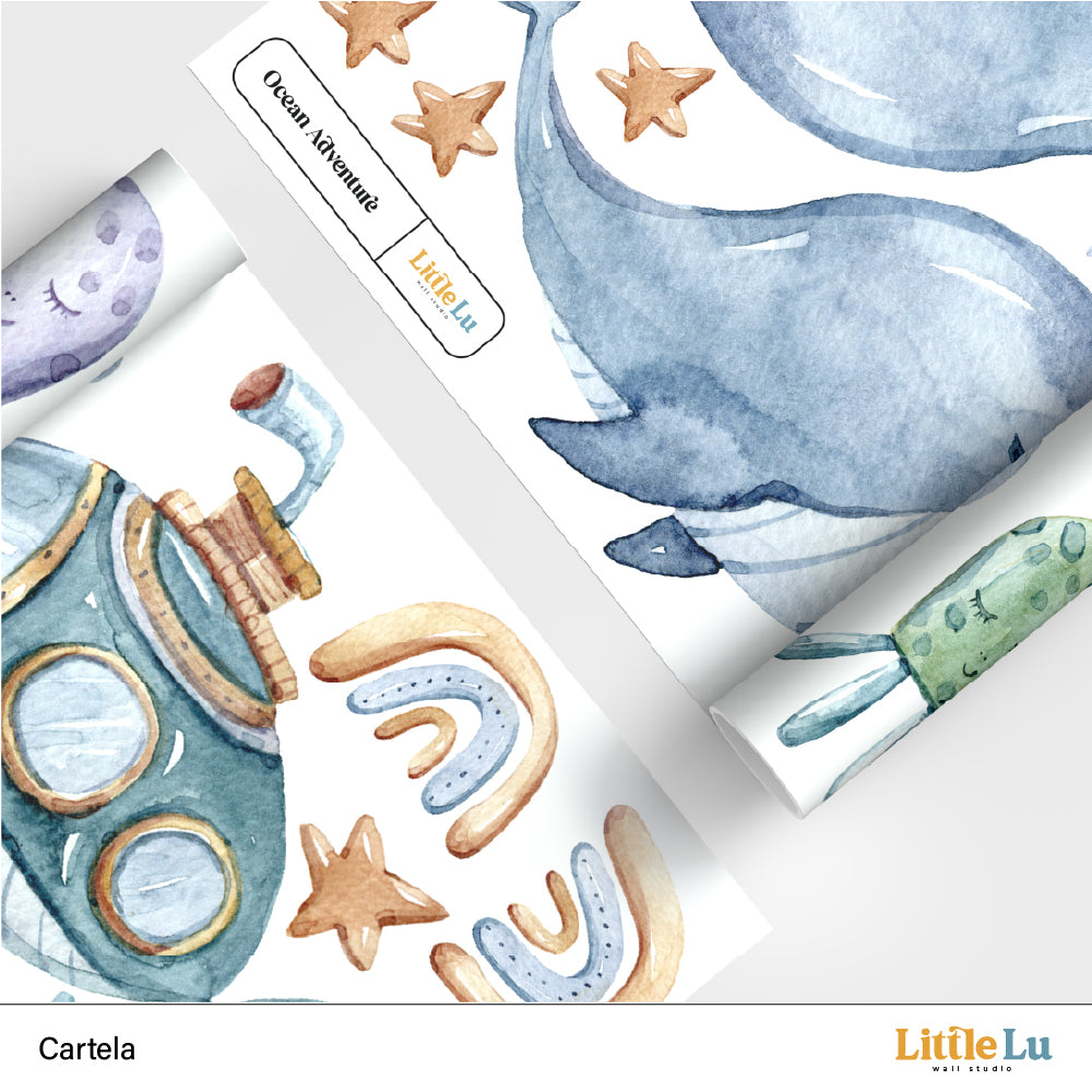 Kit Decorativo - Ocean Adventure