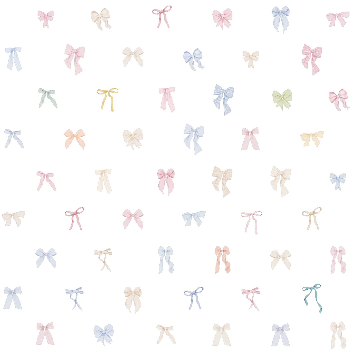 Adesivo de Parede Infantil - Candy Bows