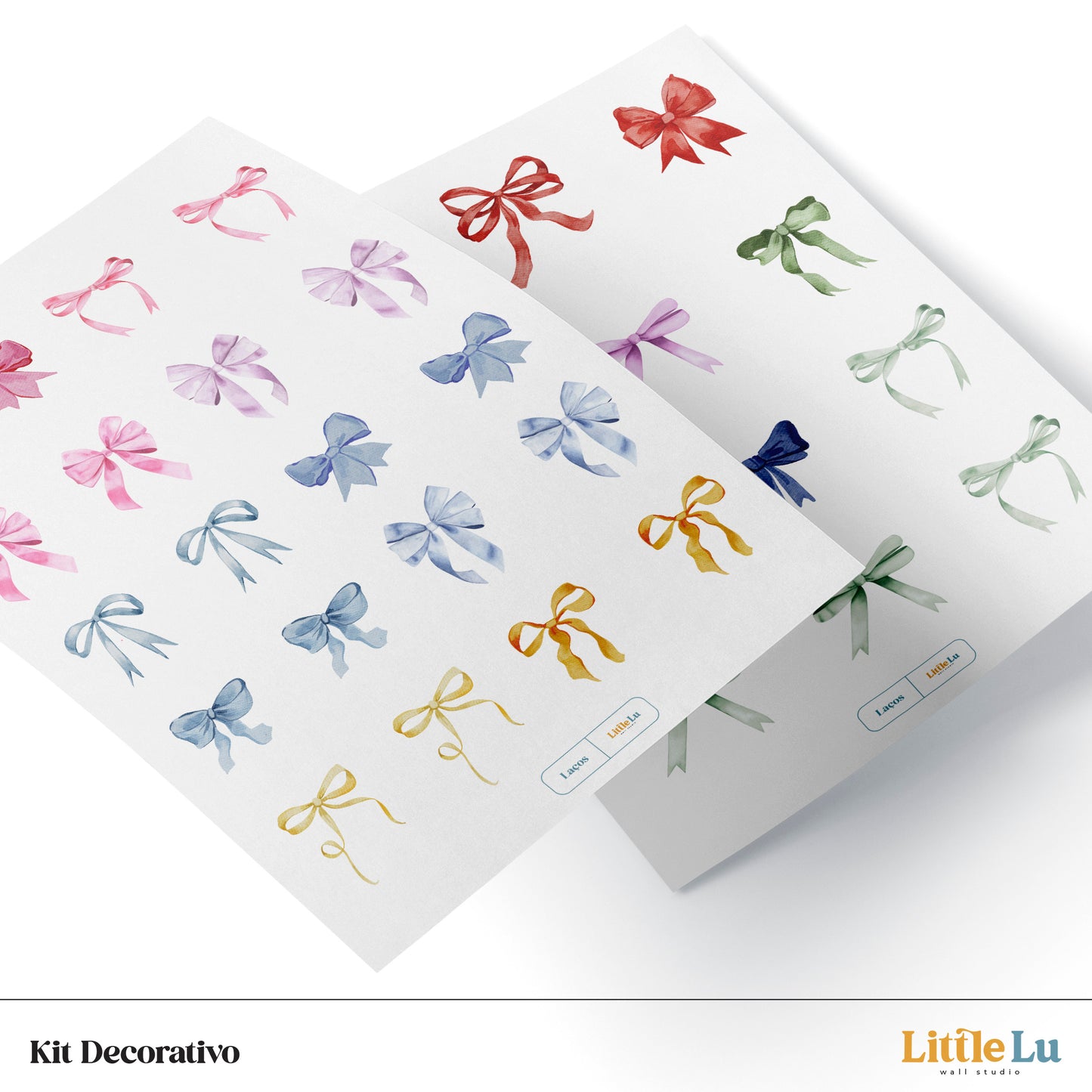 Kit Decorativo - Sweet Little Bows