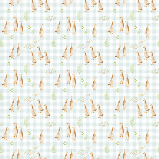 Papel de Parede Adesivo - Baby Duck