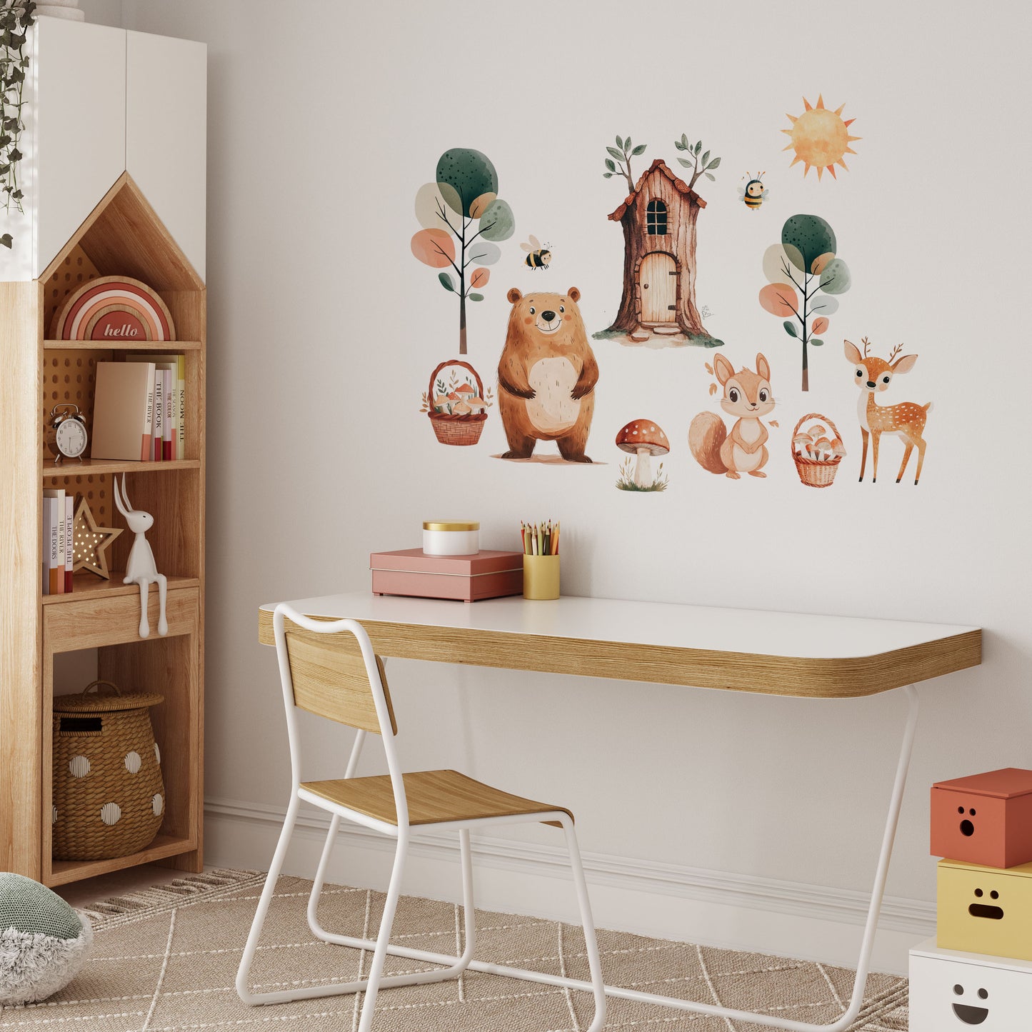 Adesivo de Parede - Woodland Story