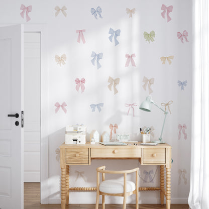 Adesivo de Parede Infantil - Candy Bows