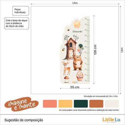 Régua de Crescimento - Woodland Story