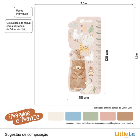 Régua de Crescimento - Magic Friends