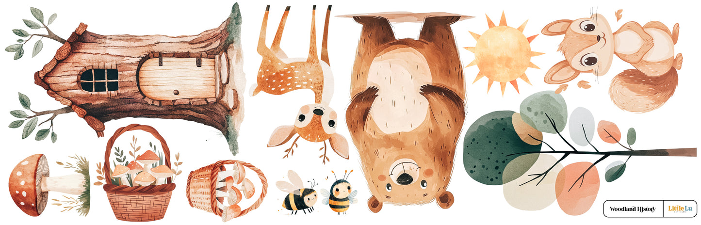 Adesivo de Parede - Woodland Story