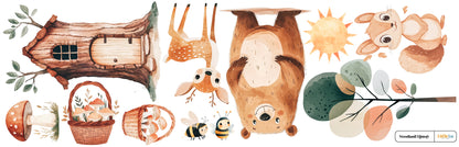 Adesivo de Parede - Woodland Story