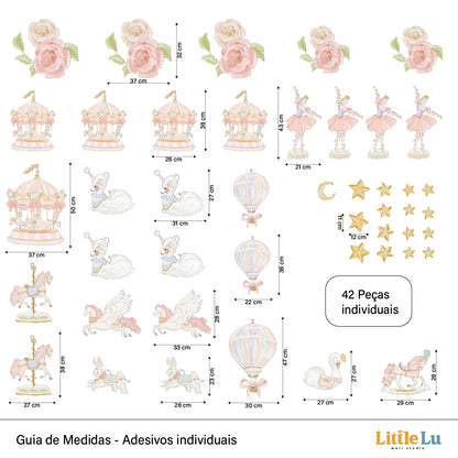 Kit Decorativo - Dancing Carousel