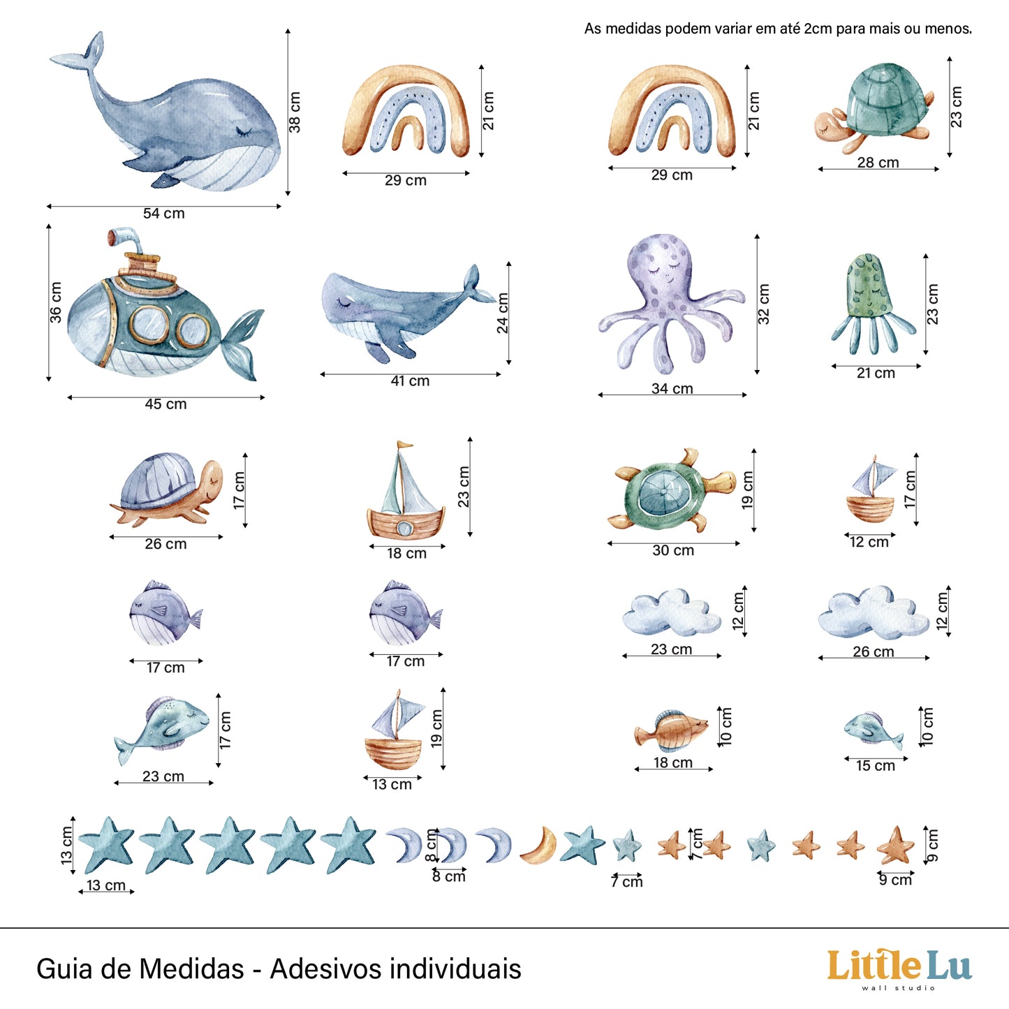 Adesivo de Parede - Ocean Adventure