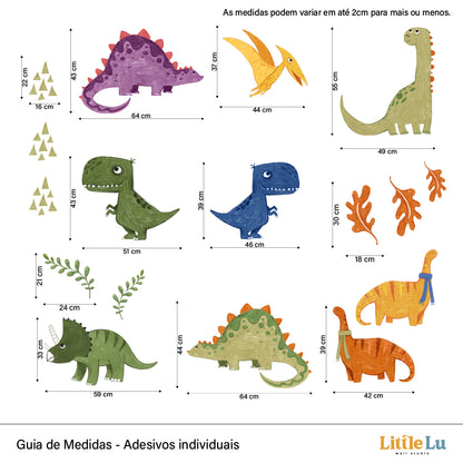 Adesivo de Parede - Dino Adventure