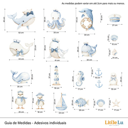 Adesivo de Parede - Little Sailor