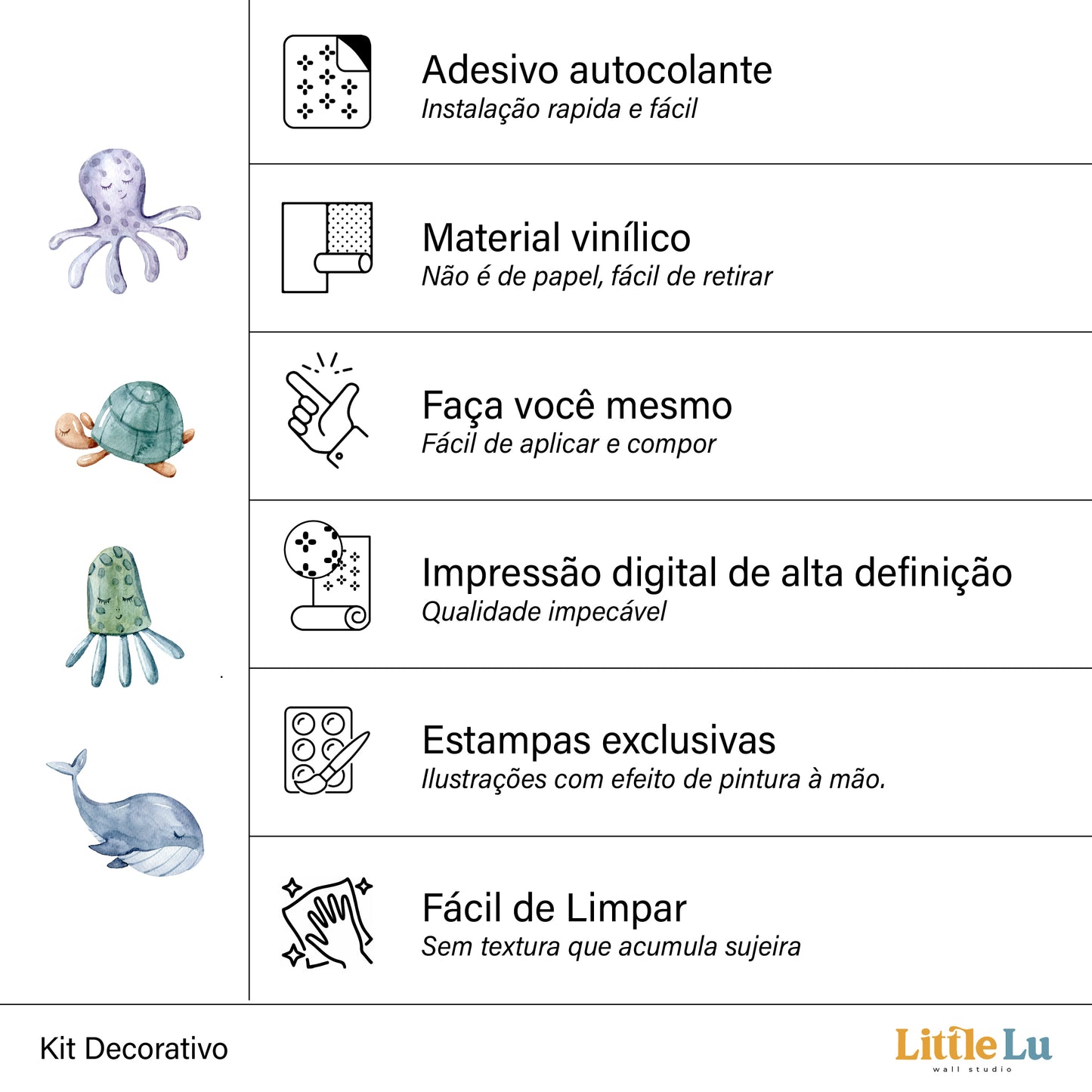Adesivo de Parede - Ocean Adventure