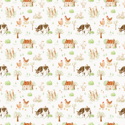 Papel de Parede Adesivo - Little Farm