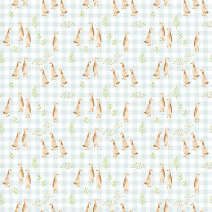 Papel de Parede Adesivo - Baby Duck