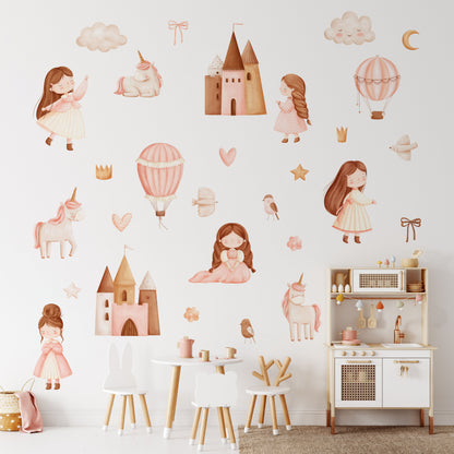 Adesivo de Parede - The Princess Dreams