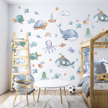 Kit Decorativo - Ocean Adventure