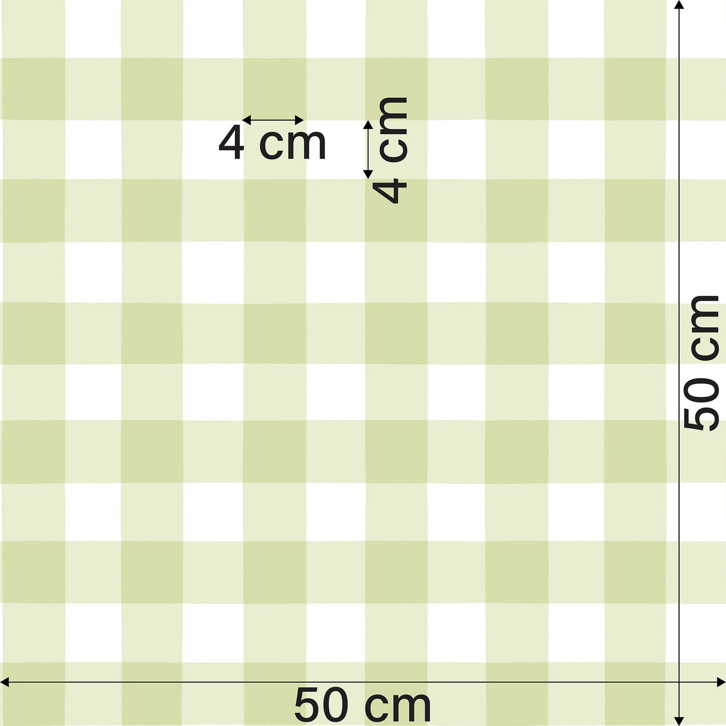 Papel de Parede Infantil - Xadrez Verde